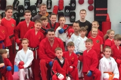 Kumite crew on a Saturday morning