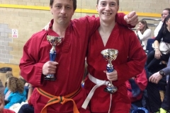 Gold in Team Kata with Kyle, TKA comp 2015