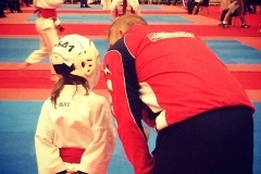 Final words of advice. Izzy went on to win her first ever Kumite bout at the WUKF World Championships in Dublin.  To say Daddy was proud is an understatement